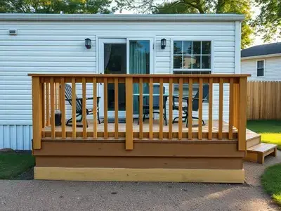 Deck repair and renovation project