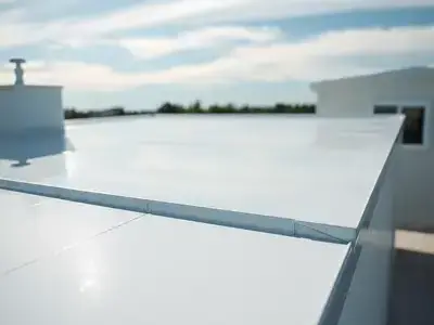 TPO membrane roof installation in Walhalla