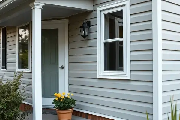 Mobile home siding renovation